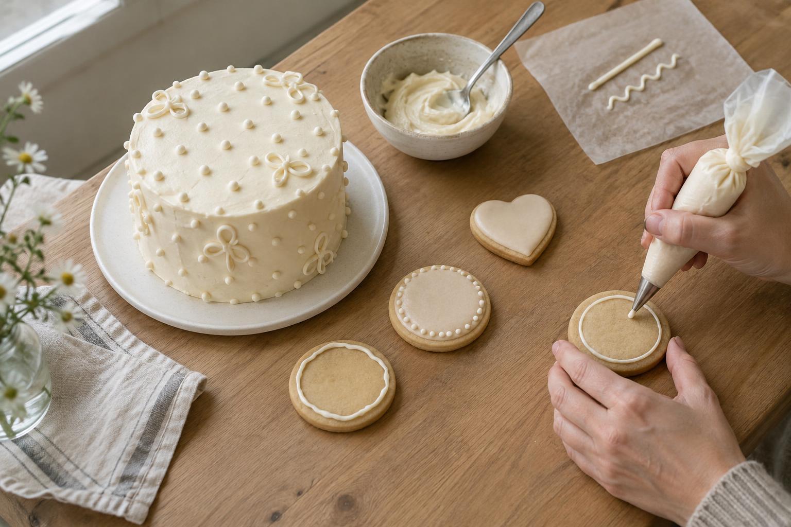Common Baking-Decorating Mistakes: Better Icing Consistency and Simpler Designs