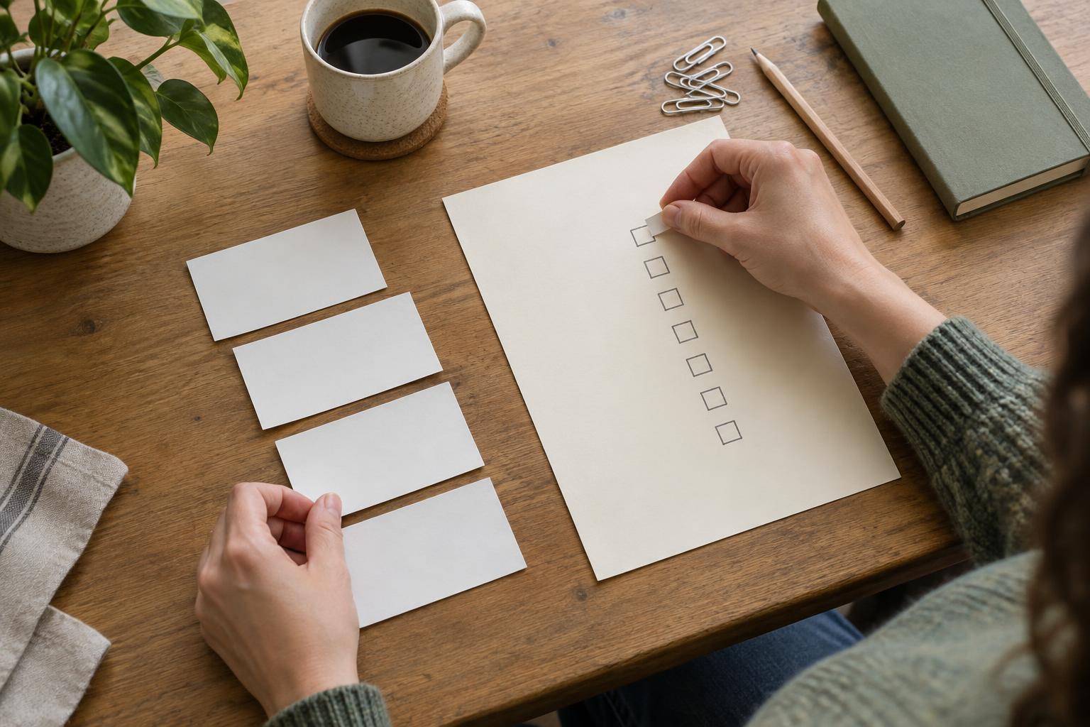 How to Create a Checklist for a Repeatable Work Process