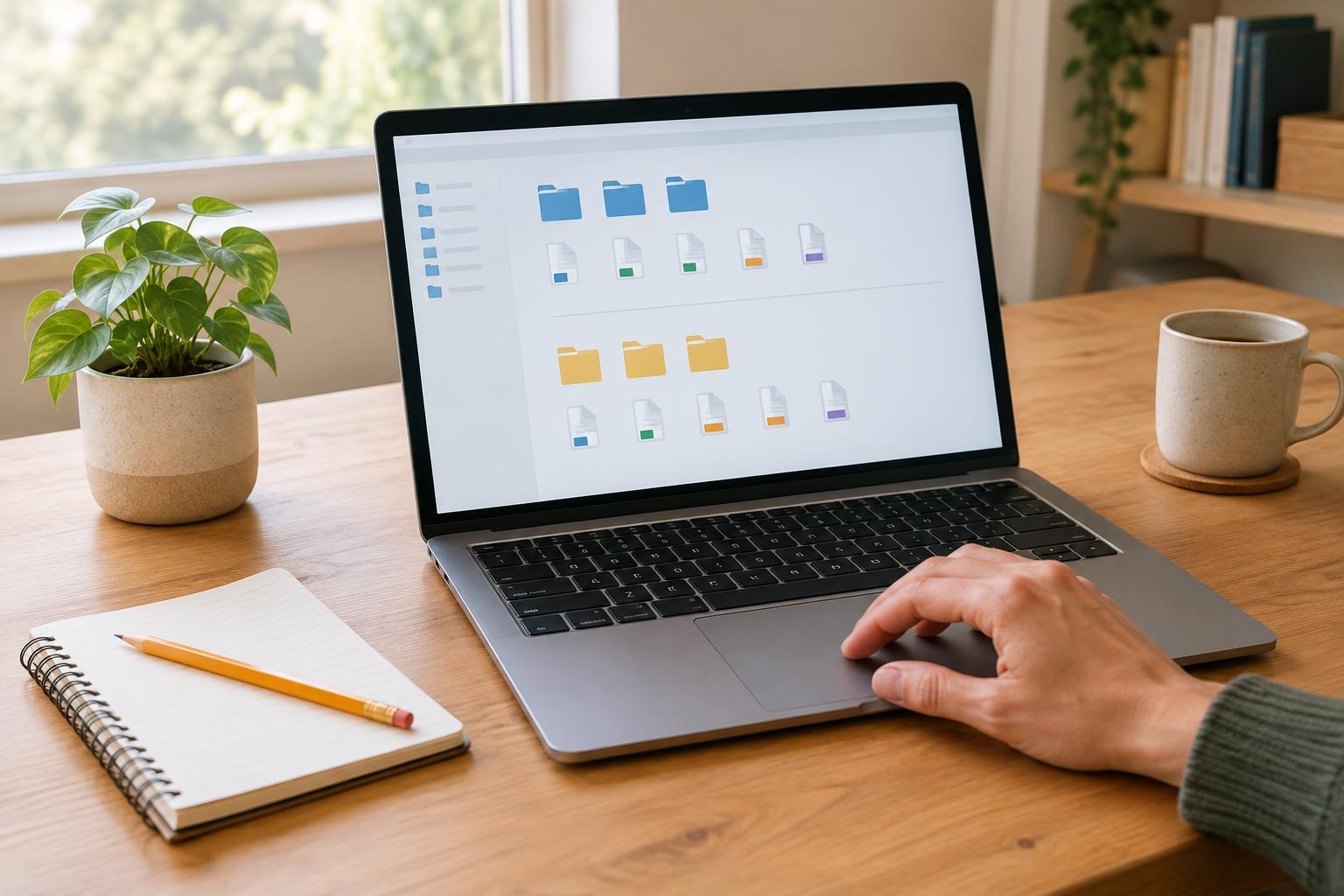 A Simple System for Naming and Organizing Digital Work Files