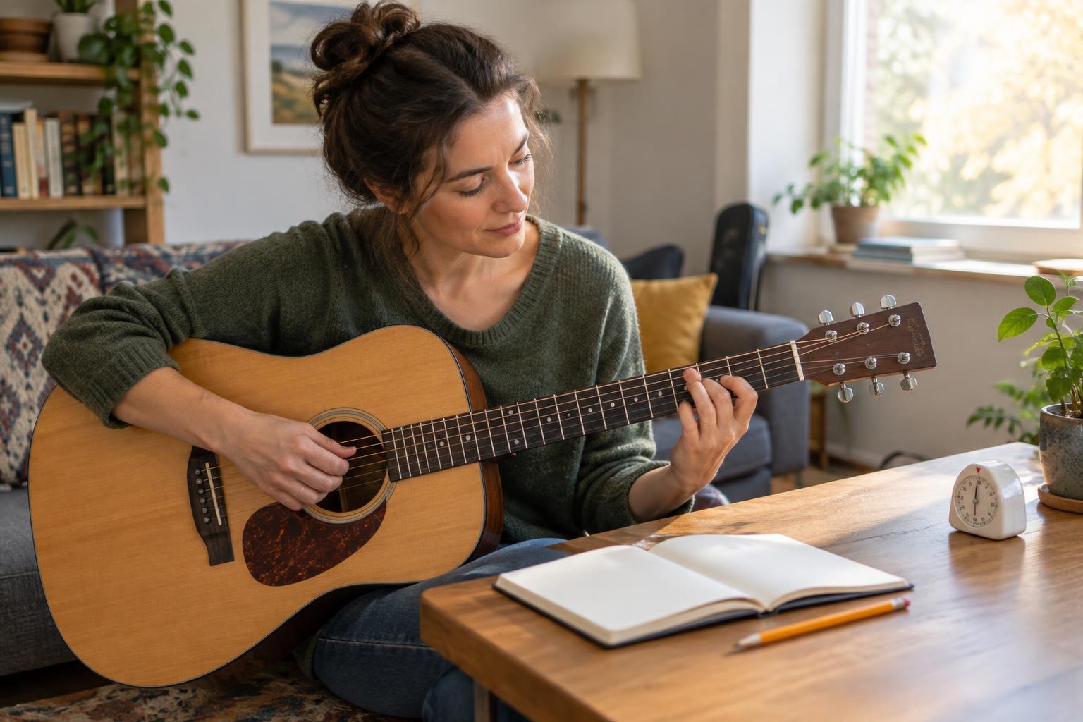 Learn a Simple Song in Short Practice Sessions