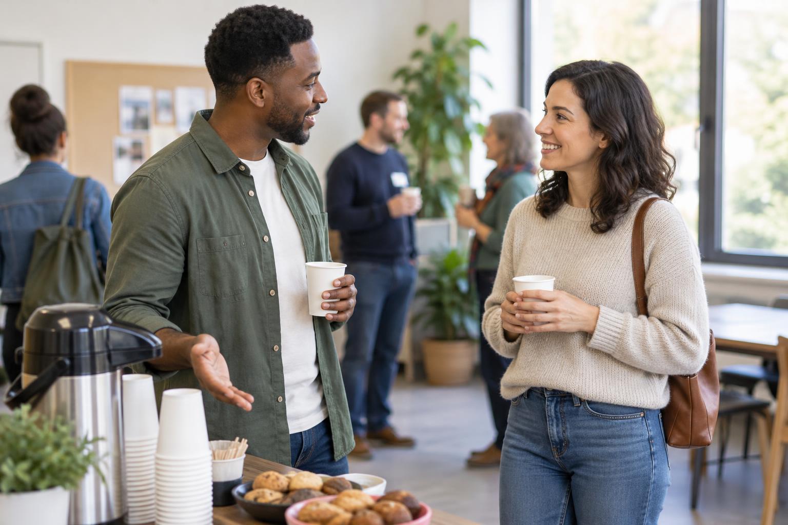 Small Talk for Beginners: How to Open, Continue, and End a Conversation